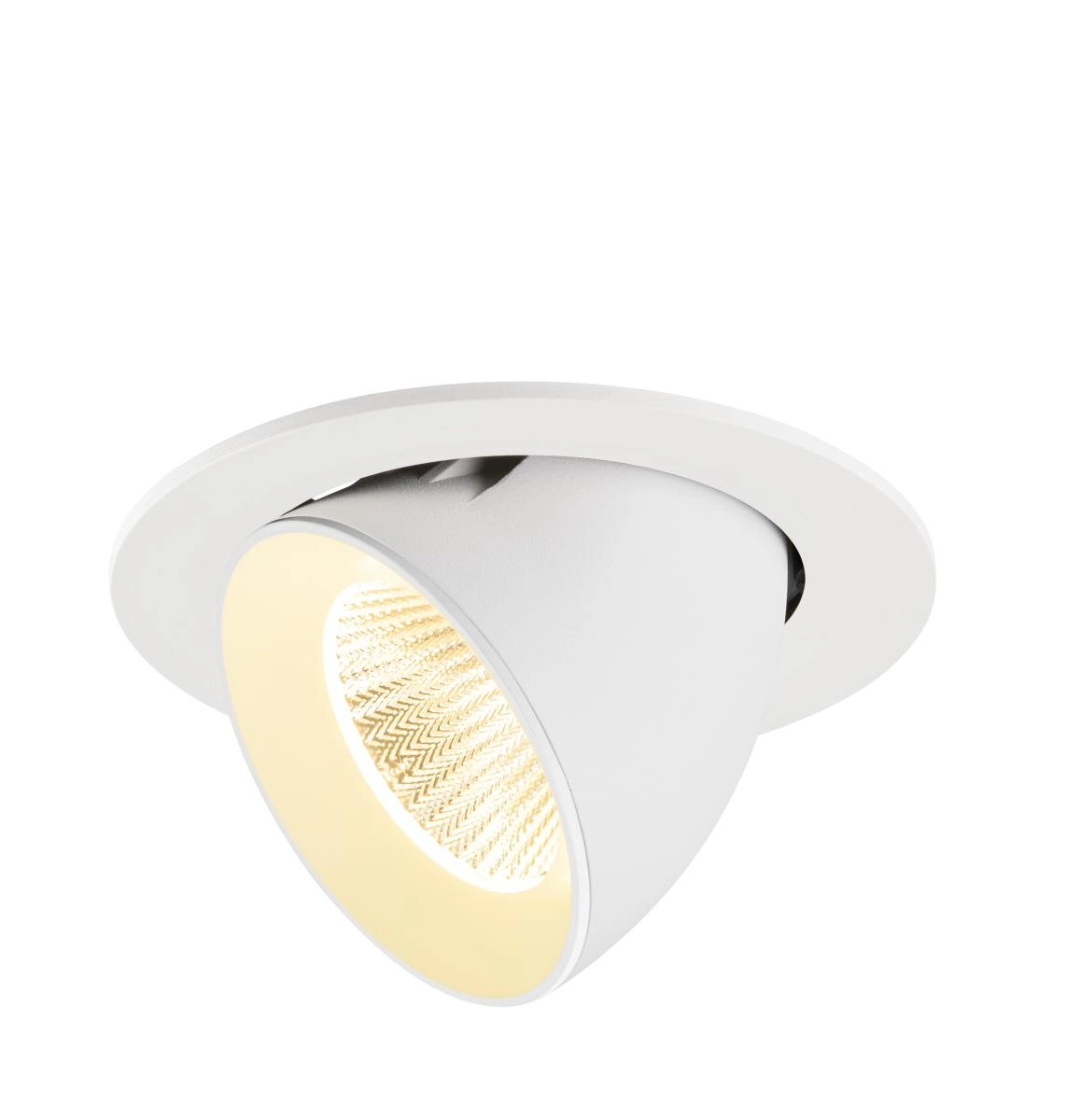 Recessed spotlight Numinos Gimble L white 3000K - 40deg
