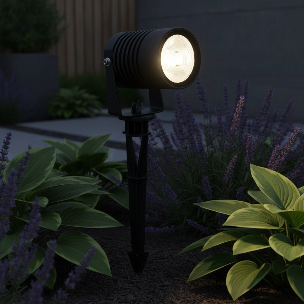 Spike spot Stake black 45cm