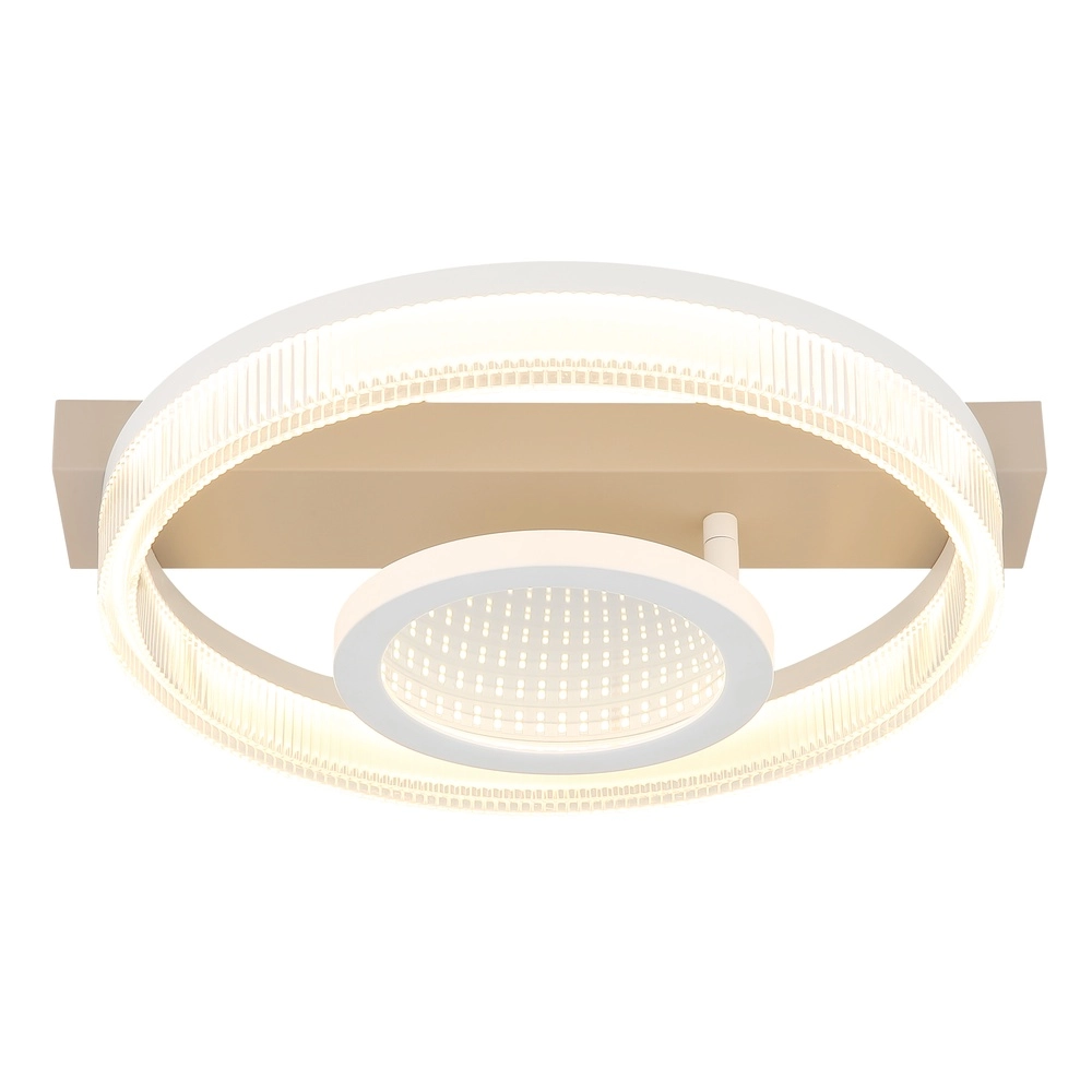 Modern ceiling lamp Zara sand brown 36cm Globo 9007371567072