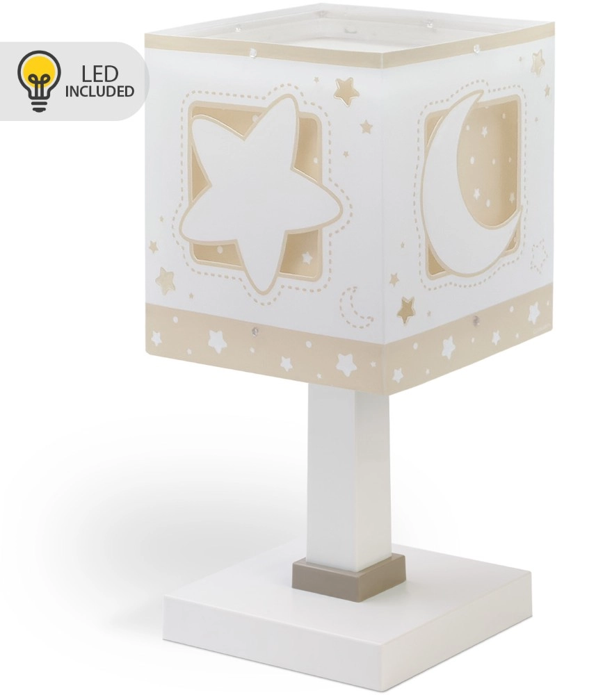 Table lamp Moonlight white glow in the dark