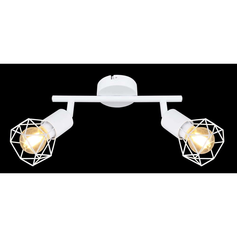 Ceiling lamp Xara I 2-light white Globo 9007371412983