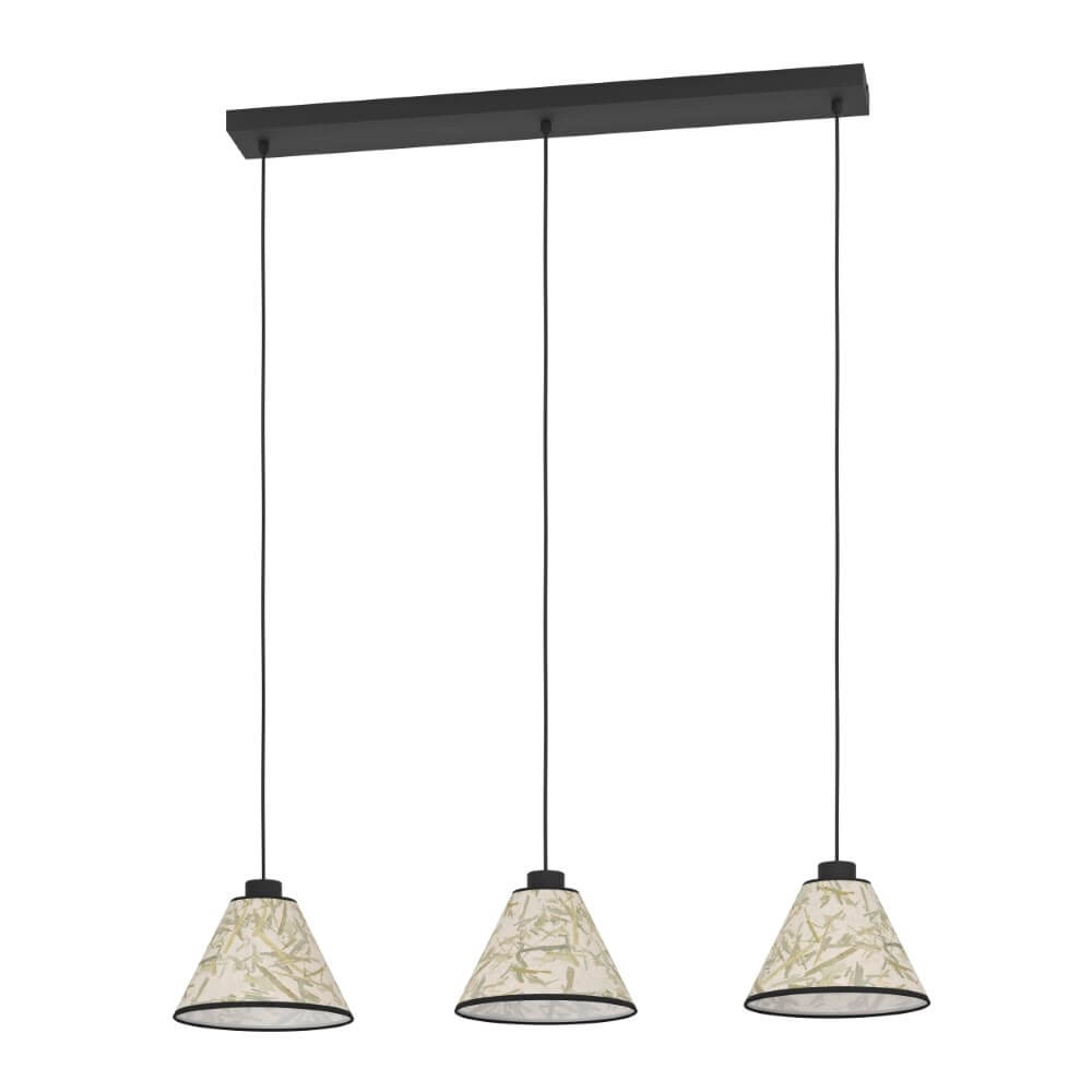 Natural pendant lamp Oxpark 3-light