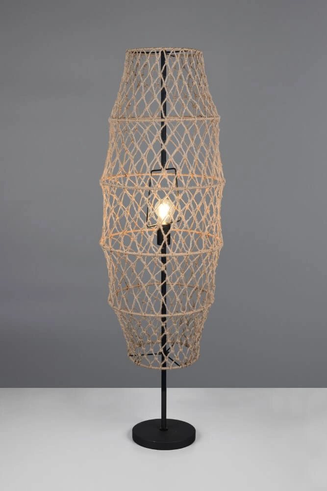 Rattan floor lamp Hive Ø 38cm Trio 4017807637243