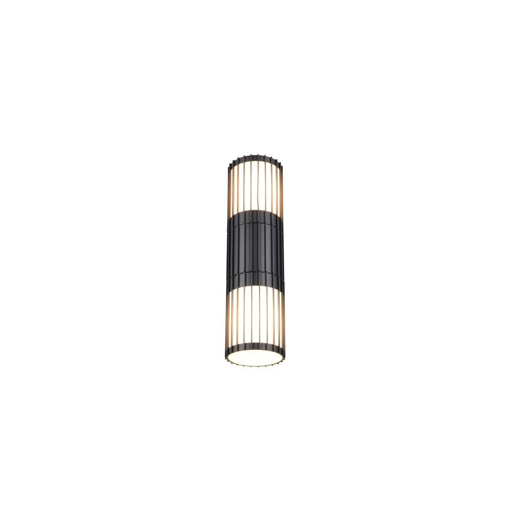 Wall lamp Volga 2-light anthracite Trio 4017807686982