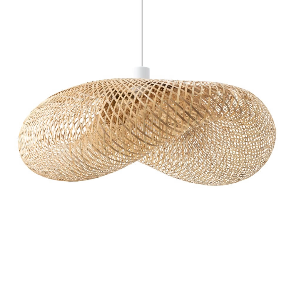 Pendant lamp Havana L rattan Ø 80cm Lyora 5903139113977