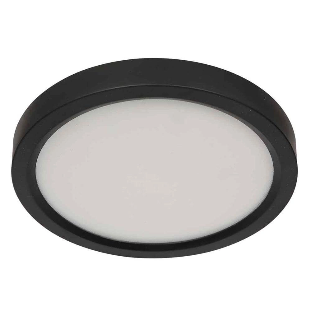 Black ceiling lamp Walcie Ø 30cm Steinhauer 8712746176599