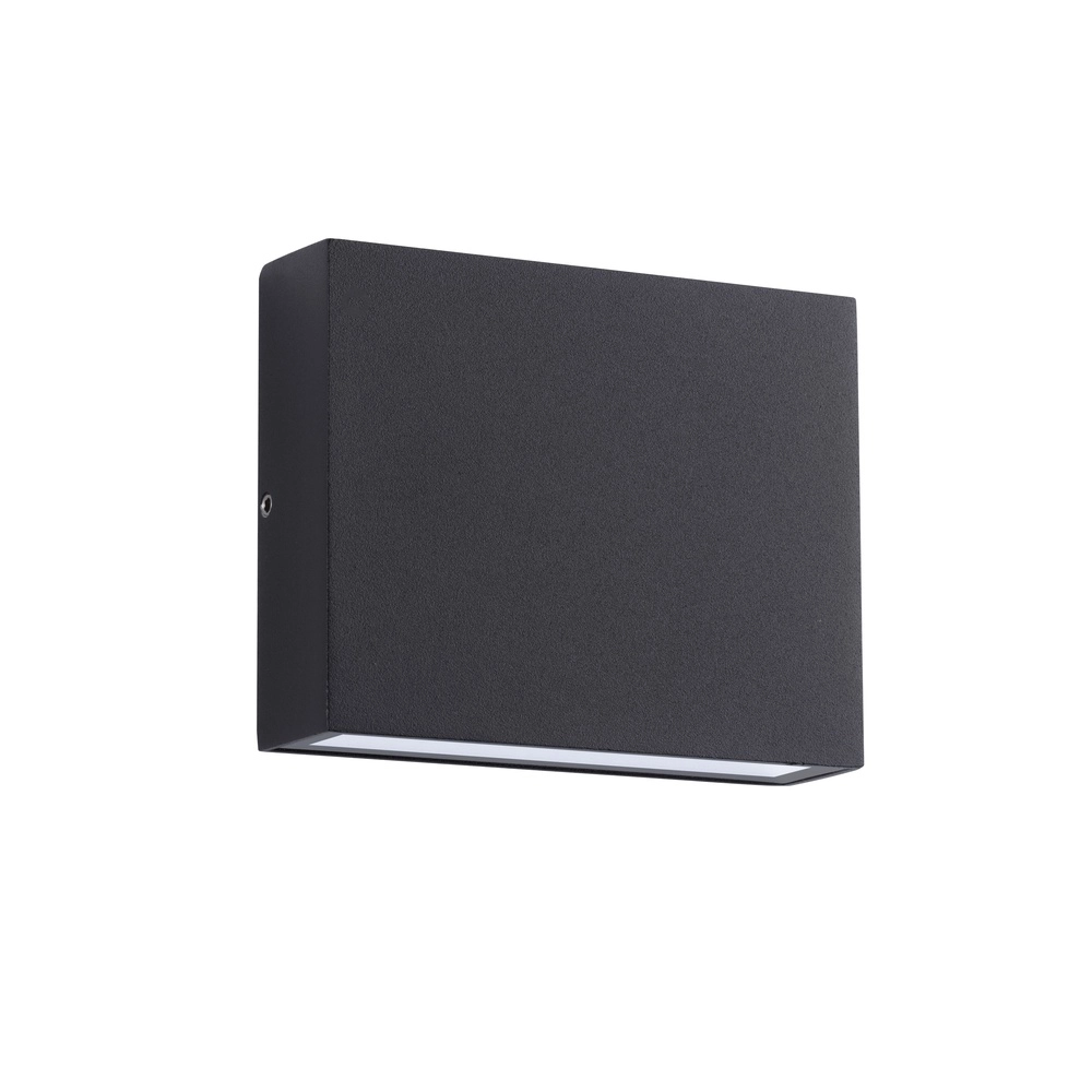 Sleek wall spotlight Tick Up and downlighter black Lyora 5212017453631