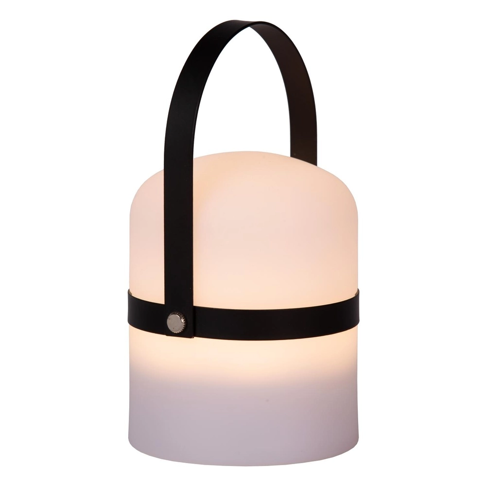 Rechargeable table lamp Little Joe Black Lucide 5411212061416