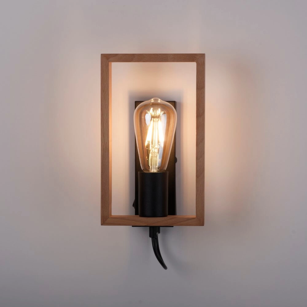Country wall lamp Franky 1-light Just Light 4043689966454