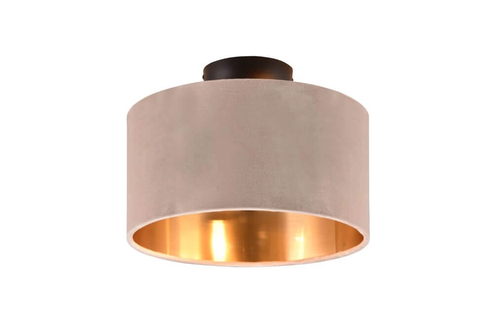 Ceiling light Julieta velvet hood Trio 4017807574128