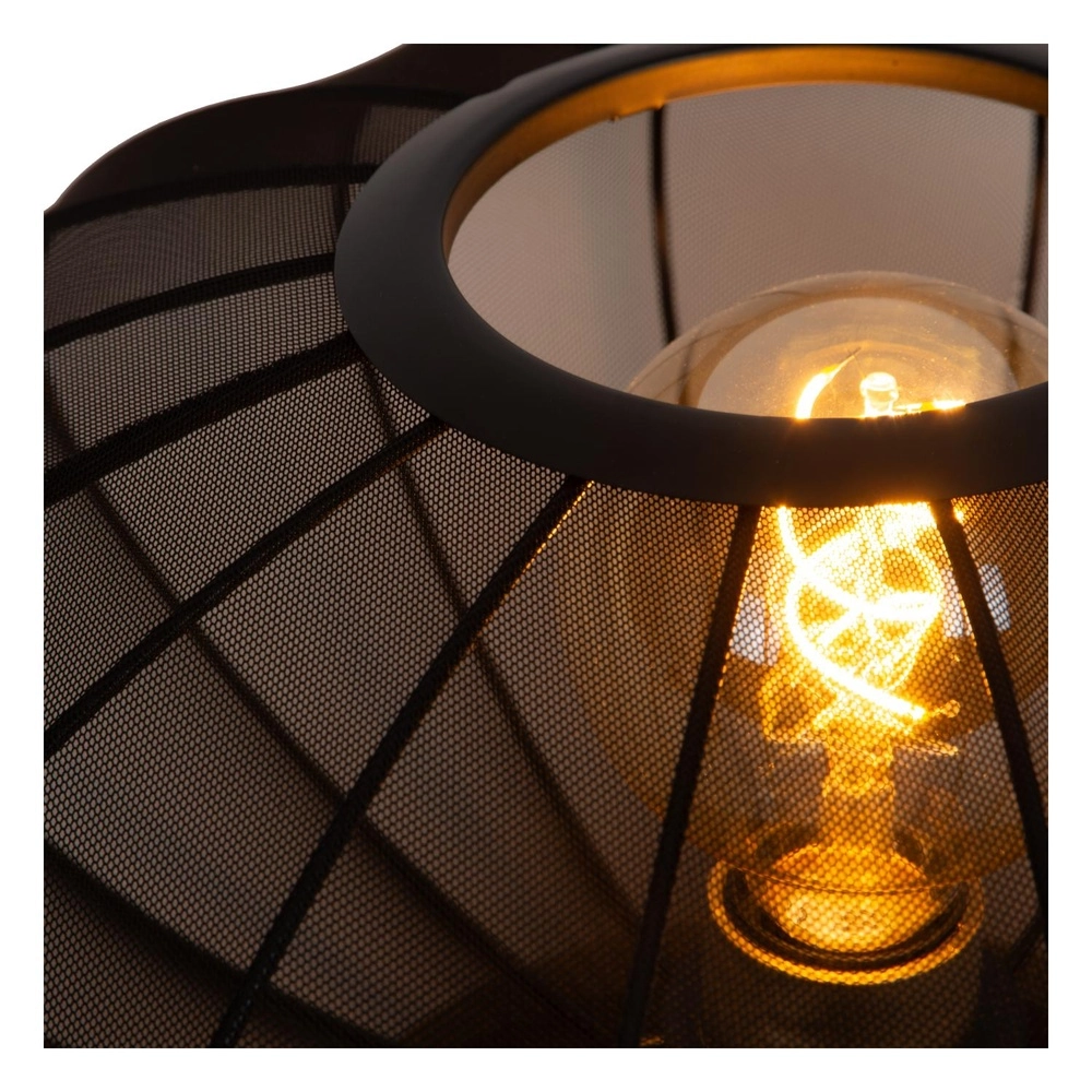Table lamp Corina black Ø 40cm Lucide 5411212032041