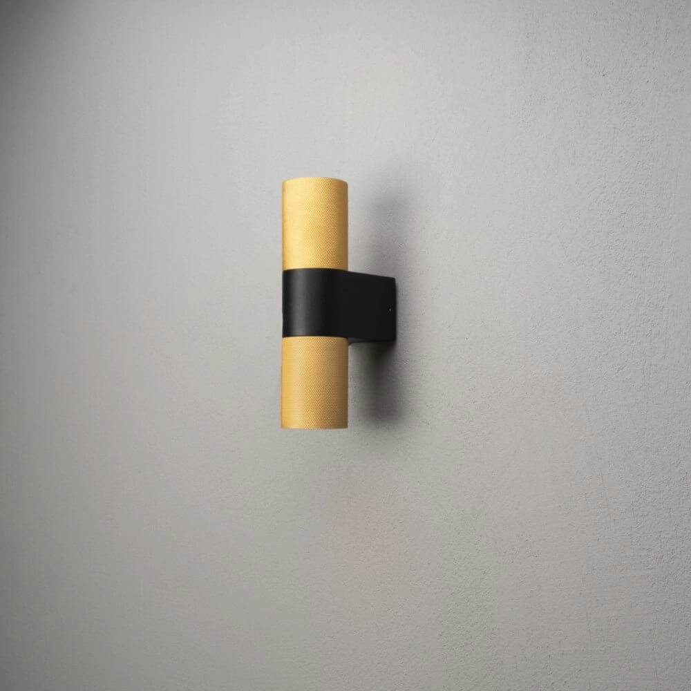 Up & Downlighter Temi black with gold KonstSmide 7318306677585