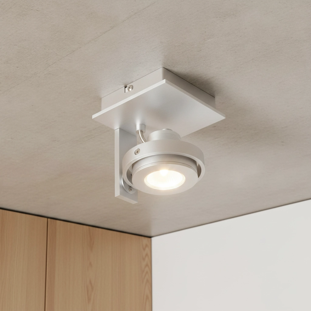 1-light surface-mounted spot Meist gray