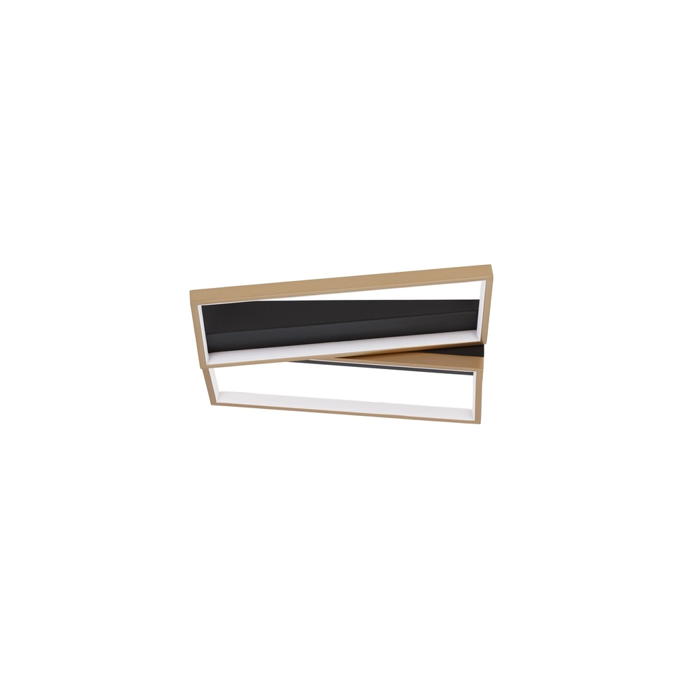Design ceiling lamp Elize black with gold Lyora 5212017433145