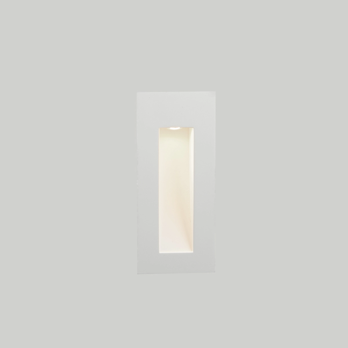 Recessed wall spotlight Simplon white