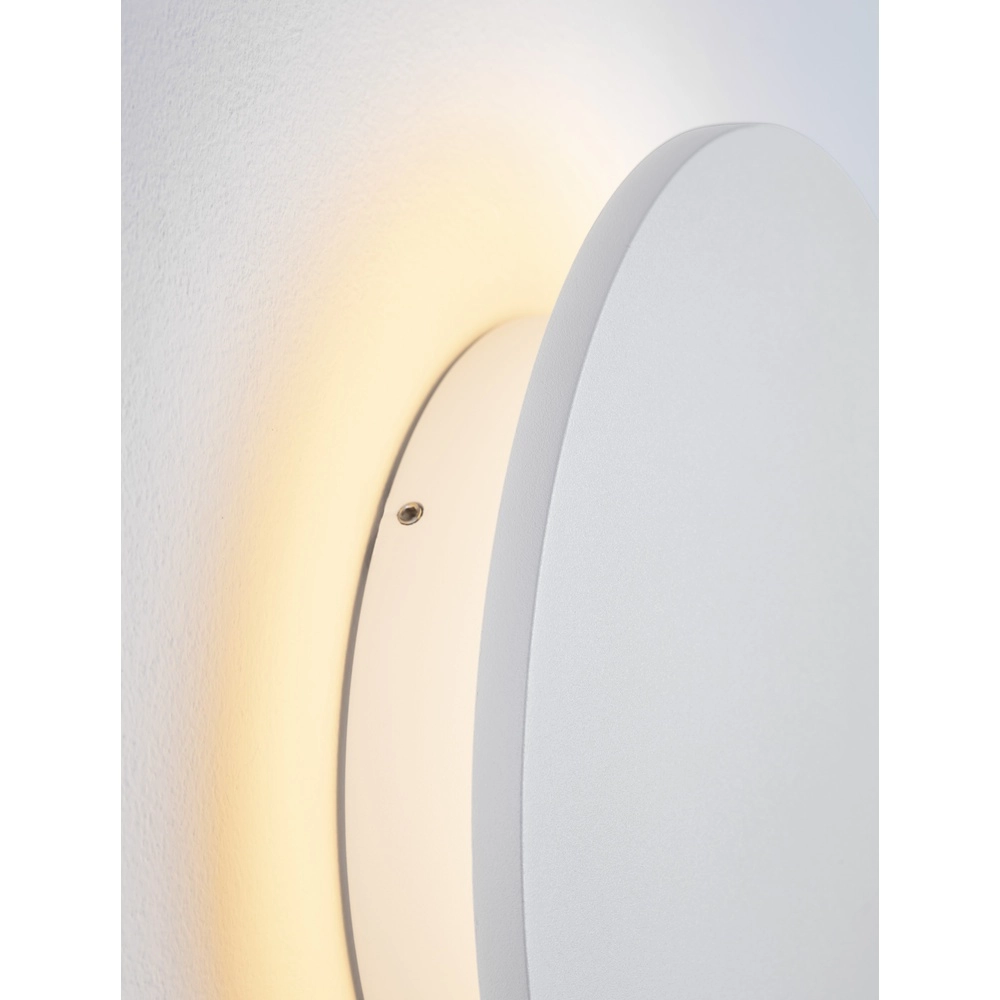 Round wall lamp Copper white Ø 24cm Lyora 5212017447357