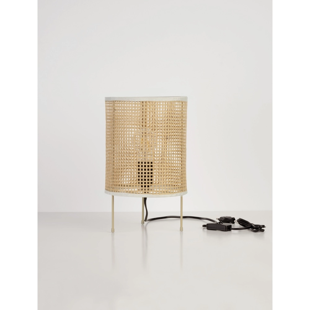 Table lamp Canto Ø 19.5 rattan Lyora 5212017465627