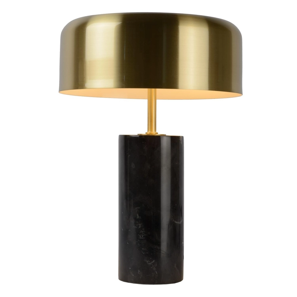 Table lamp Mirasol black with gold Lucide 5411212343390