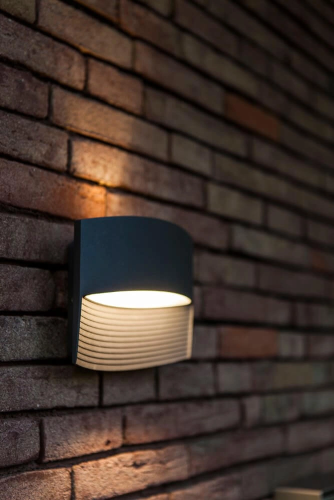 Nice wall lamp Lotus anthracite Lutec 6939412046808