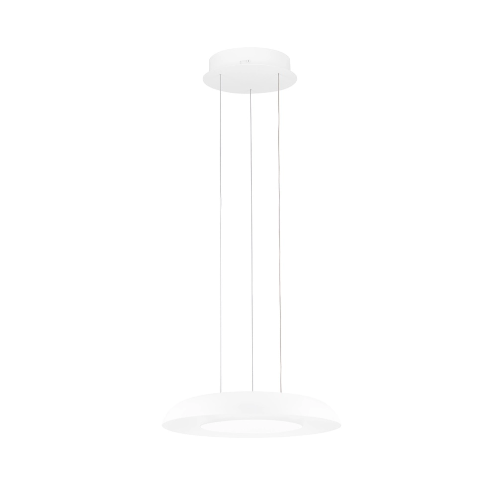 Modern pendant lamp Ormi Ø 40cm white Lyora 5212017463227