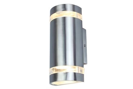 Design wall lamp Focus Stainless steel