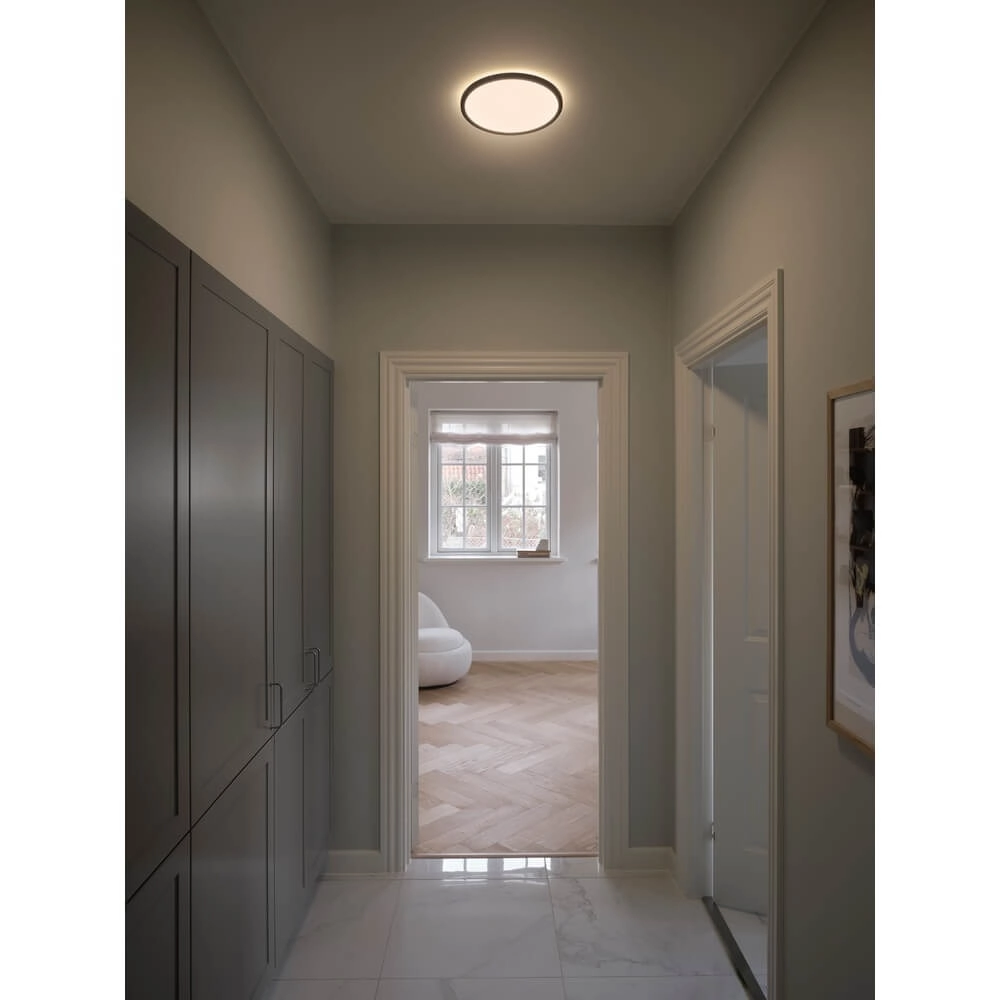 Ceiling lamp Oja black Ø 29.4cm - adjustable - 17W Nordlux 5704924013867