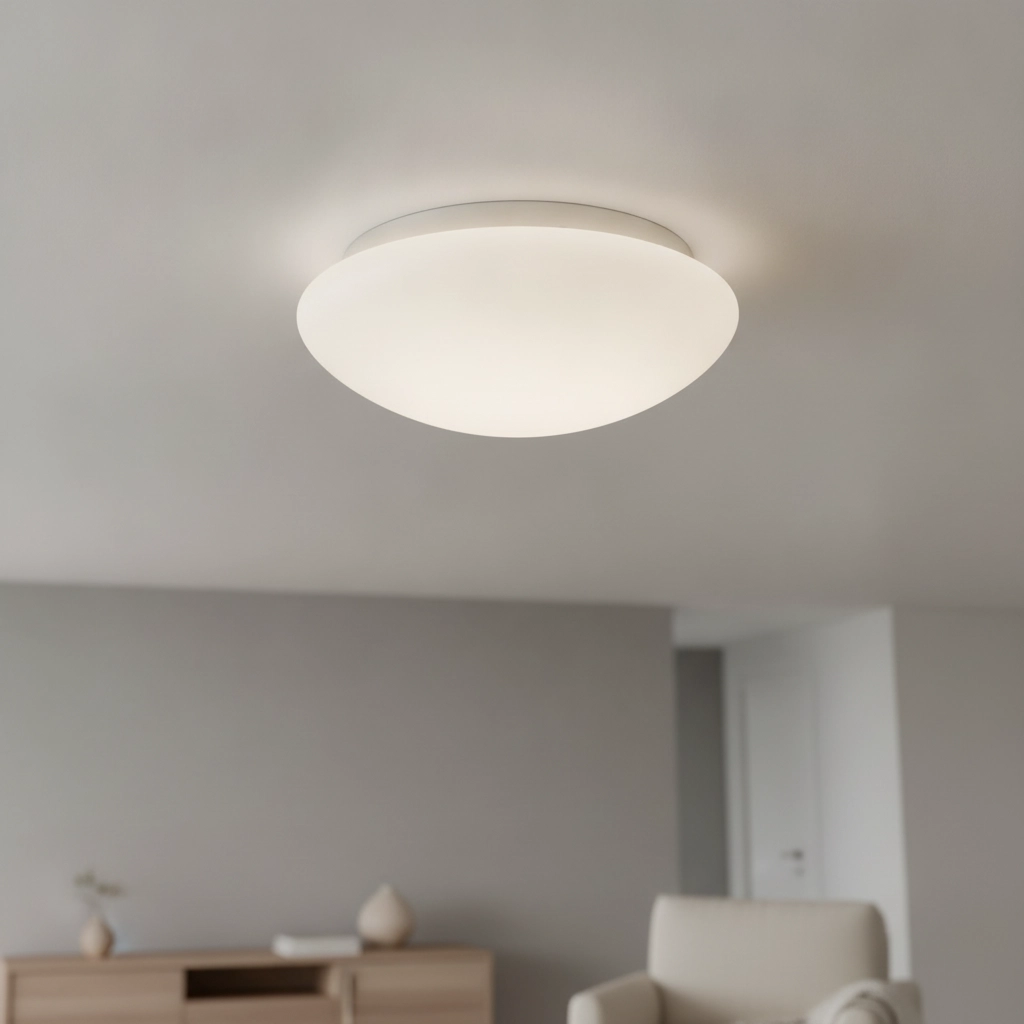 Ceiling lamp Brest Ø 38cm white