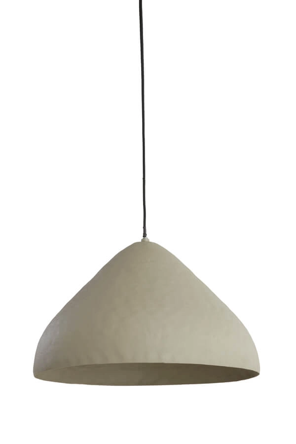 Pendant lamp Elimo Ø 40cm cream Light & Living 8717807705374