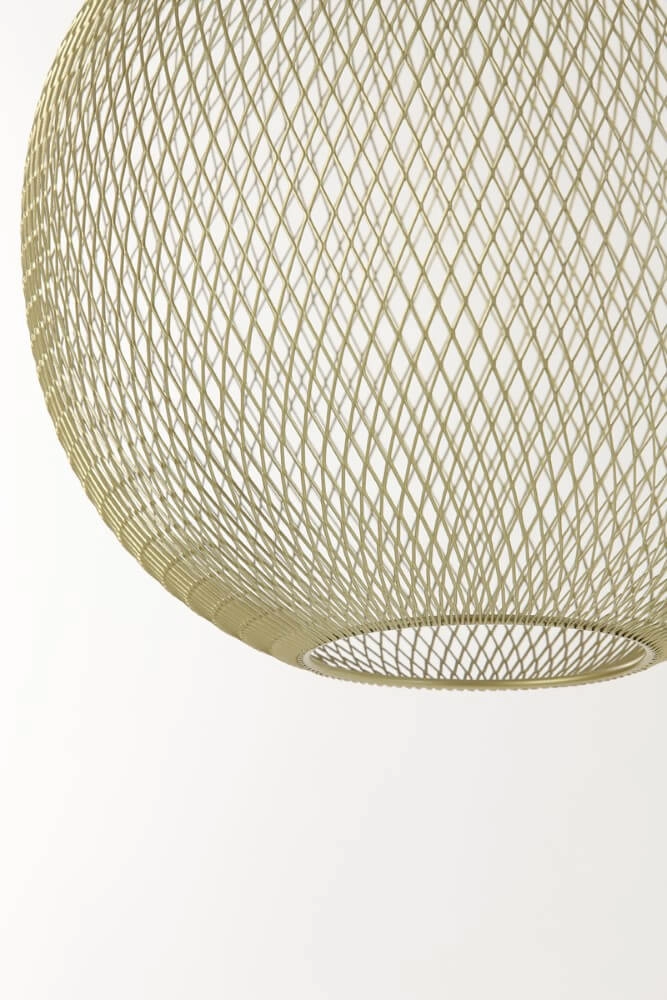 Golden pendant lamp Moroc Ø 30cm Light & Living 8717807605209