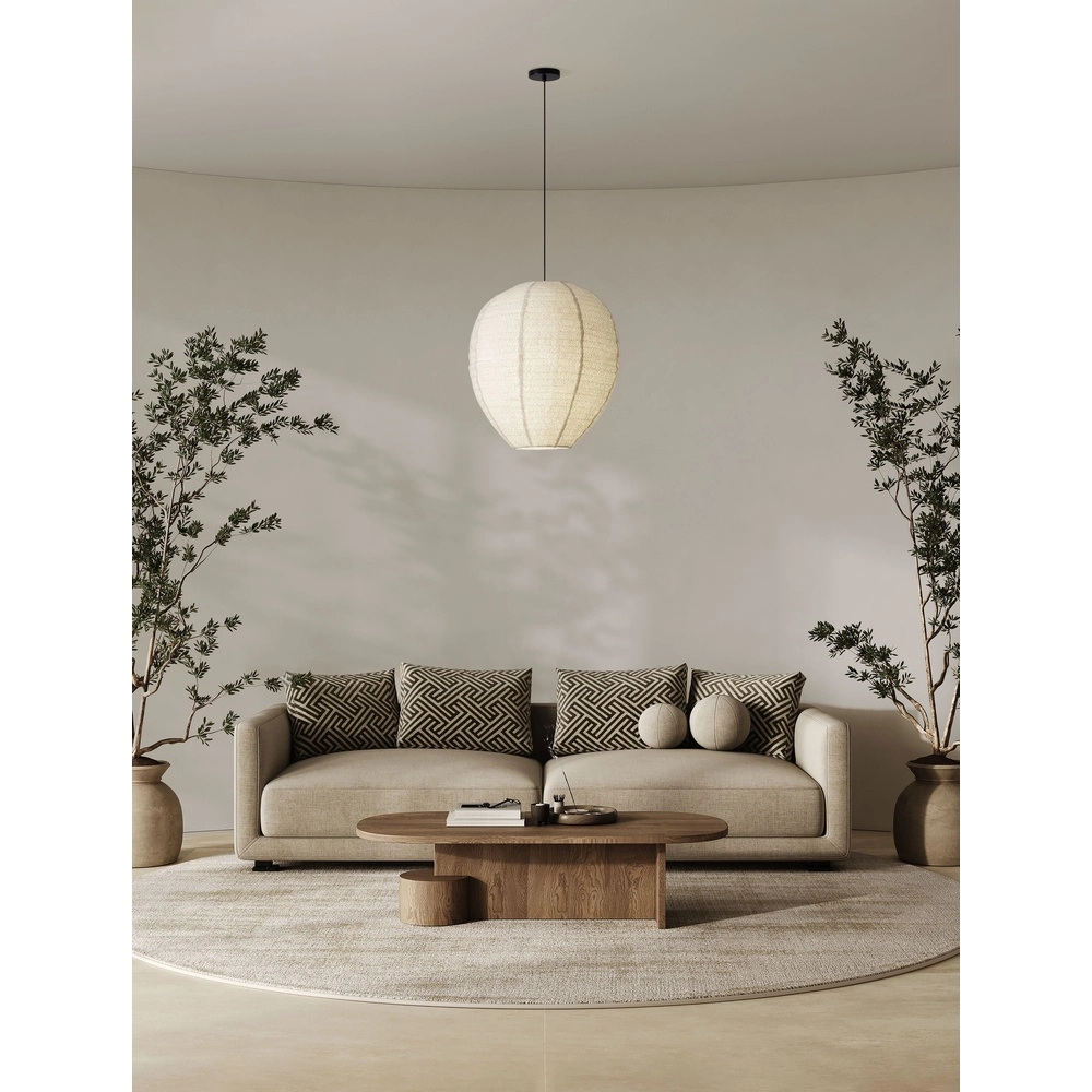 Pendant lamp Nubble white