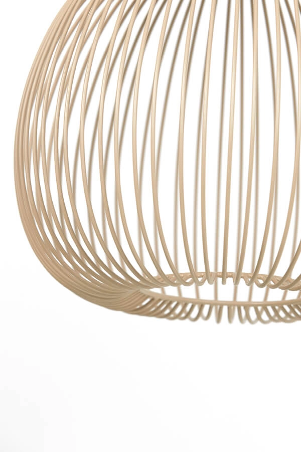 Cream pendant lamp Rilana Ø 34cm Light & Living 8717807649760