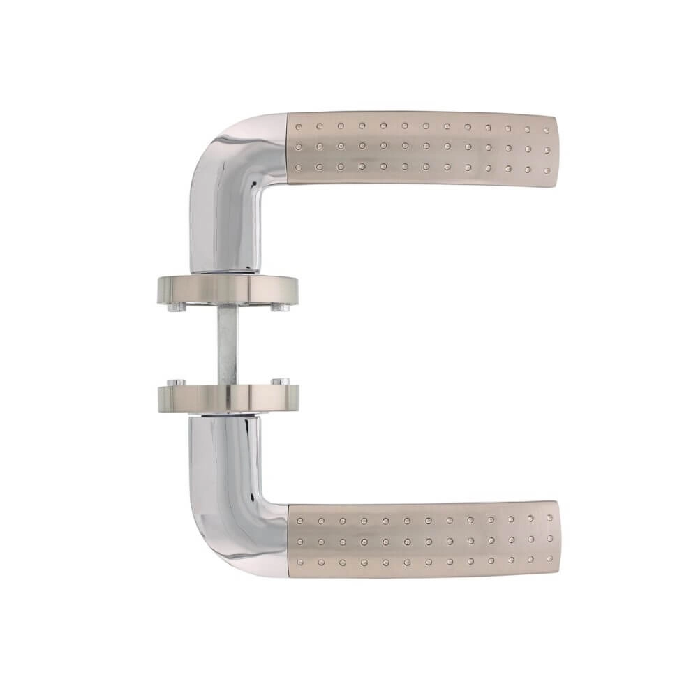 Door handle classic Sharon on rosette chrome Intersteel 8714186144015