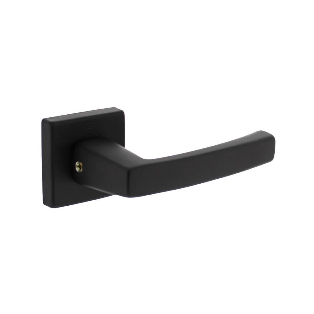 Door handle Moora Aluminum Black Square