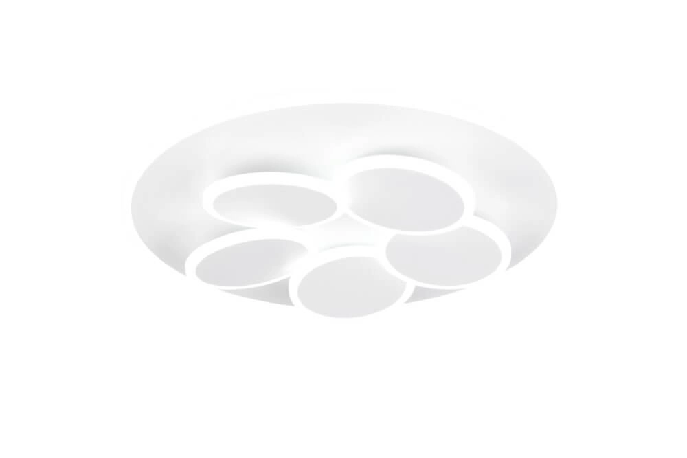 Modern ceiling lamp Mandala white Ø 48cm Trio 4017807614077