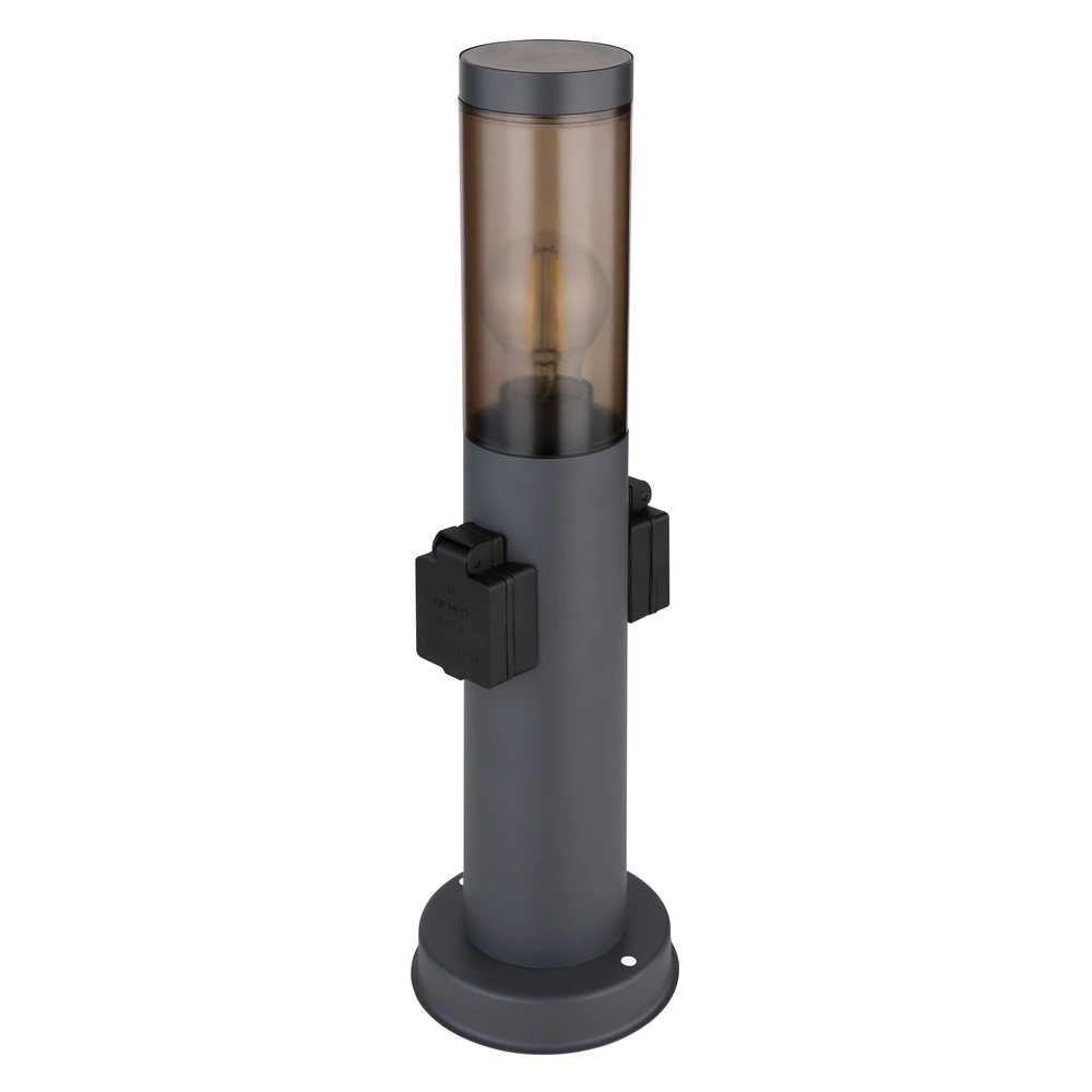 Garden lamp Boston anthracite with socket Globo 9007371430741