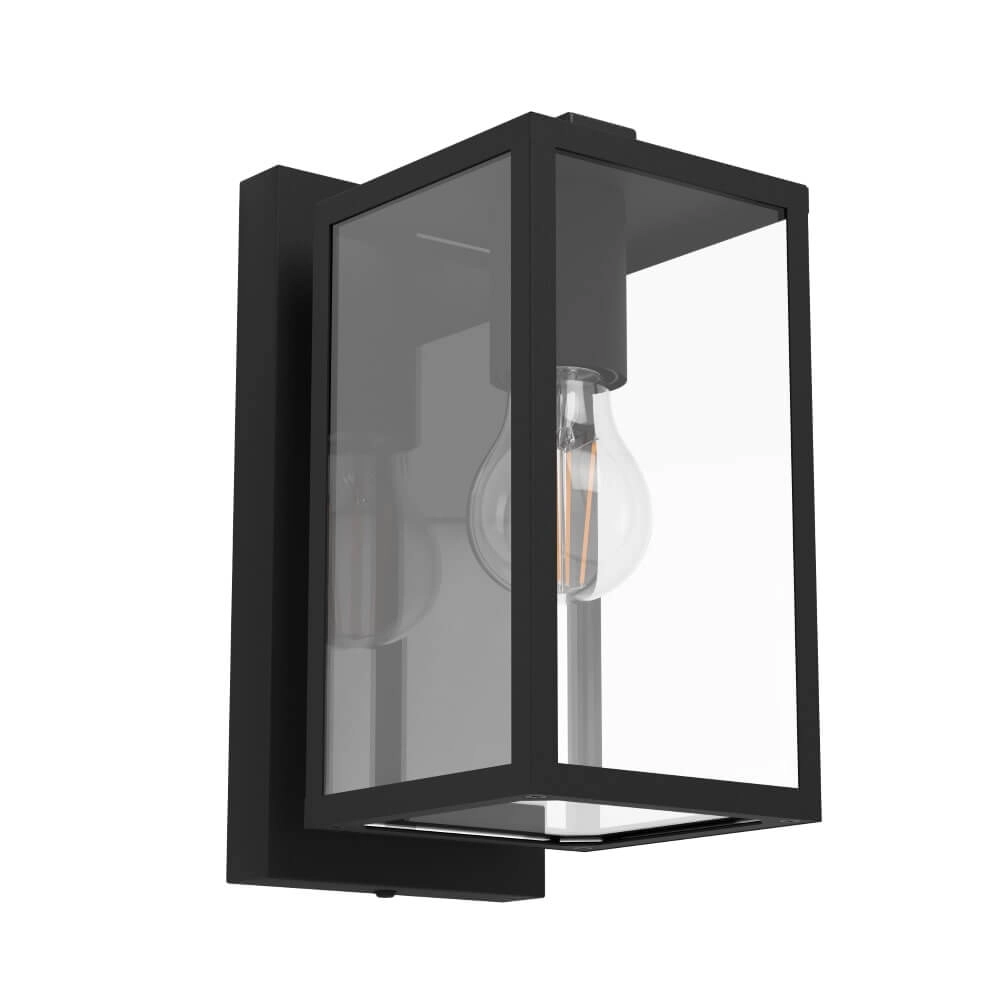 Black outdoor lamp Budrone