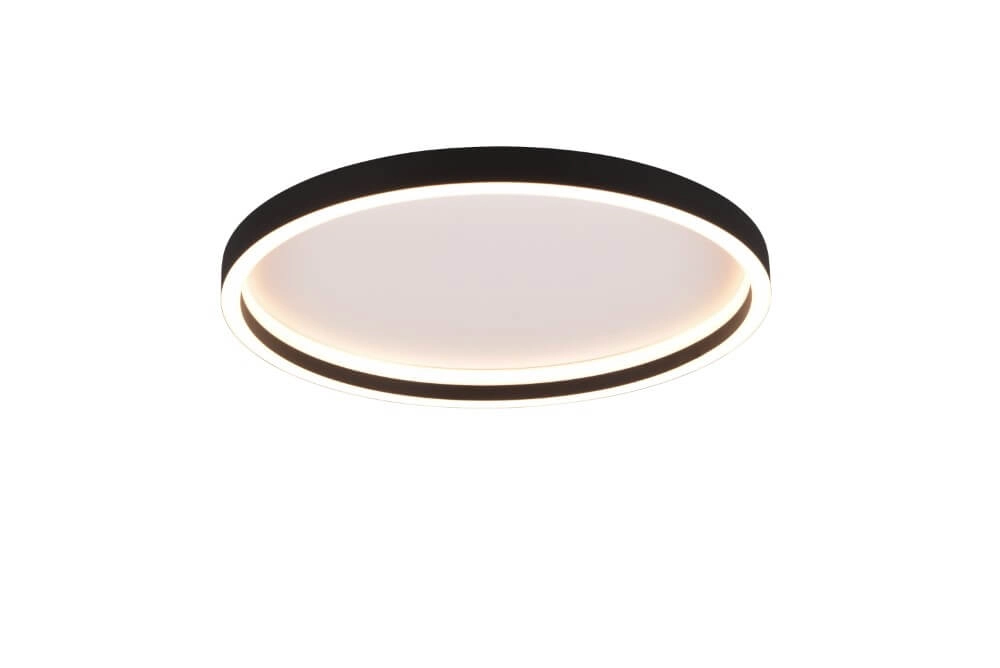 Round ceiling lamp Rotonda black Trio 4017807577600