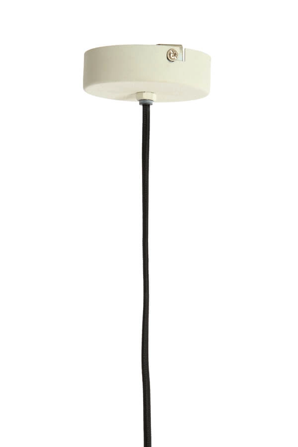 Japandi pendant lamp Kylie cream Ø 30cm Light & Living 8717807711832