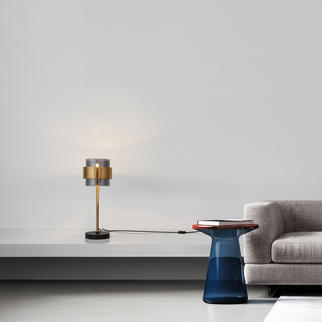 Table lamp Sianna black with gold