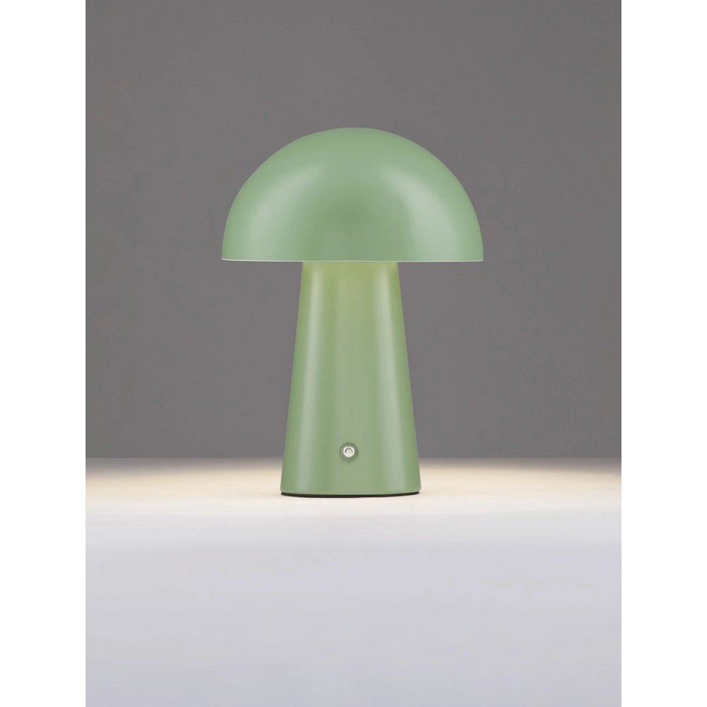 Rechargeable table lamp Ande green Lyora 5212017472106