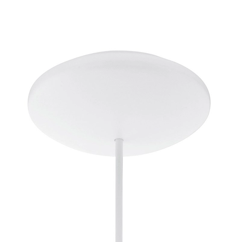 Country Pendant Lamp Mogano 1 40cm white with copper Eglo 9002759946067