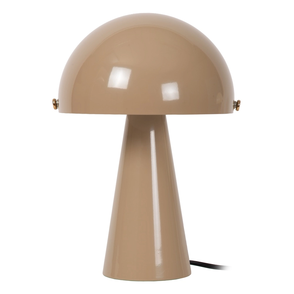 Table lamp Barone taupe Ø 23cm Lucide Vibes 5411212650085