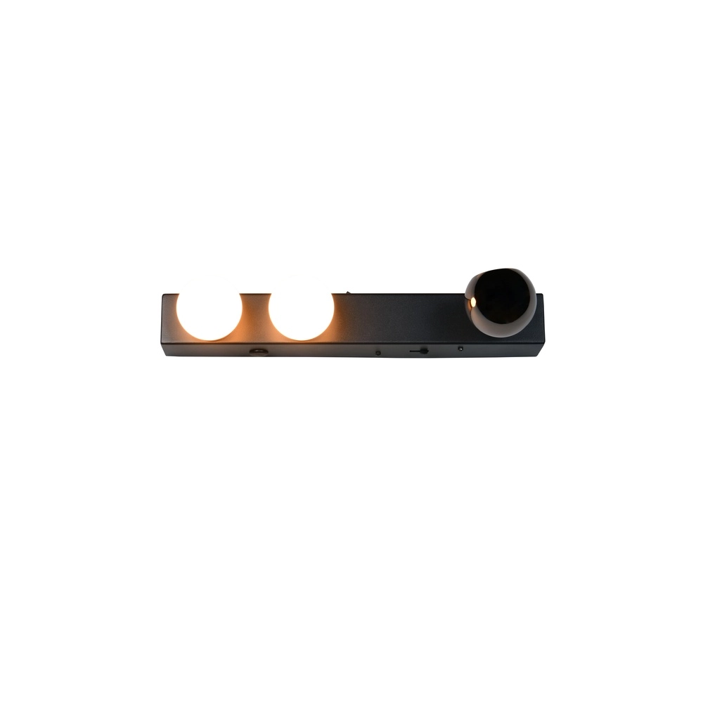 Wall lamp Arpino black 30cm Trio 4017807683622