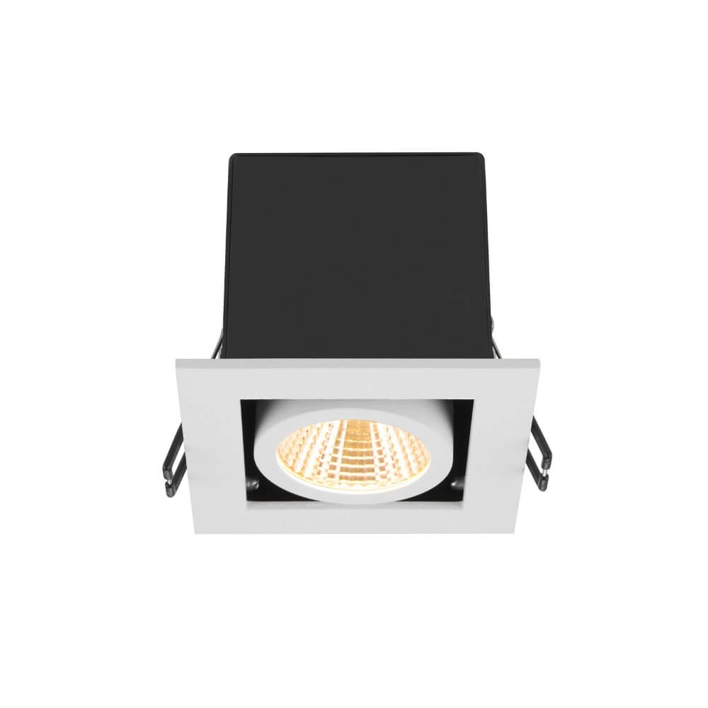 Square LED recessed spotlight Kadux Single 1x Led - white - 3000K SLV 4024163279314