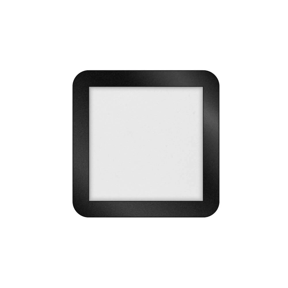 Led ceiling light Anne Square 12w - 2700K - 22.5cm black