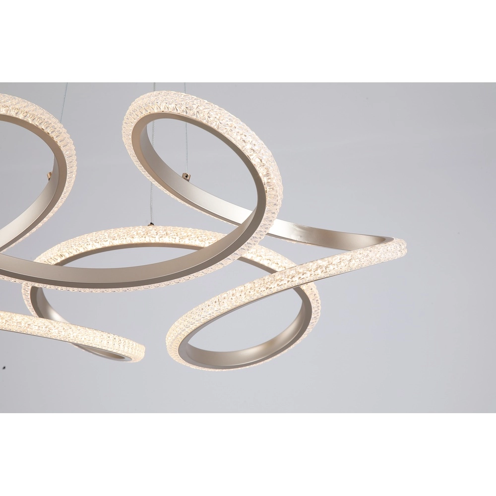 Pendant lamp Doodle gold Searchlight 5053423302300