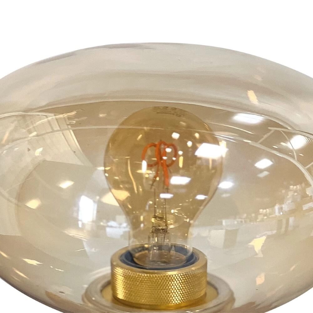 Table lamp Reflexion Ø 22cm - with amber glass Steinhauer 8712746171006