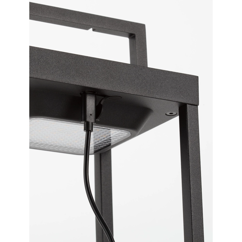 Sleek table lamp Tegolo anthracite solar Lyora 5212017478832