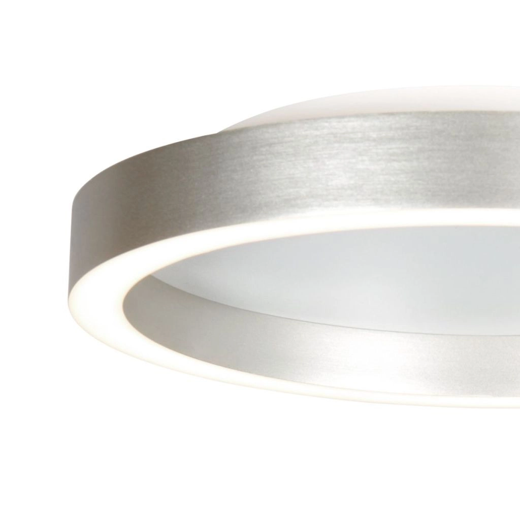 Design ceiling lamp Ringlux brushed metal Ø 30cm Steinhauer 8712746180916