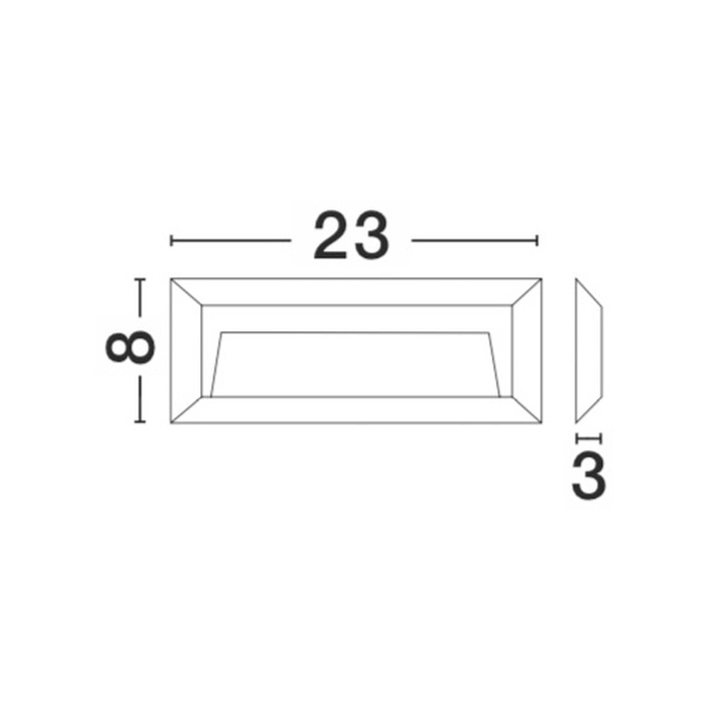 Wall lamp Pulsar grey 23cm Lyora 5212017413062